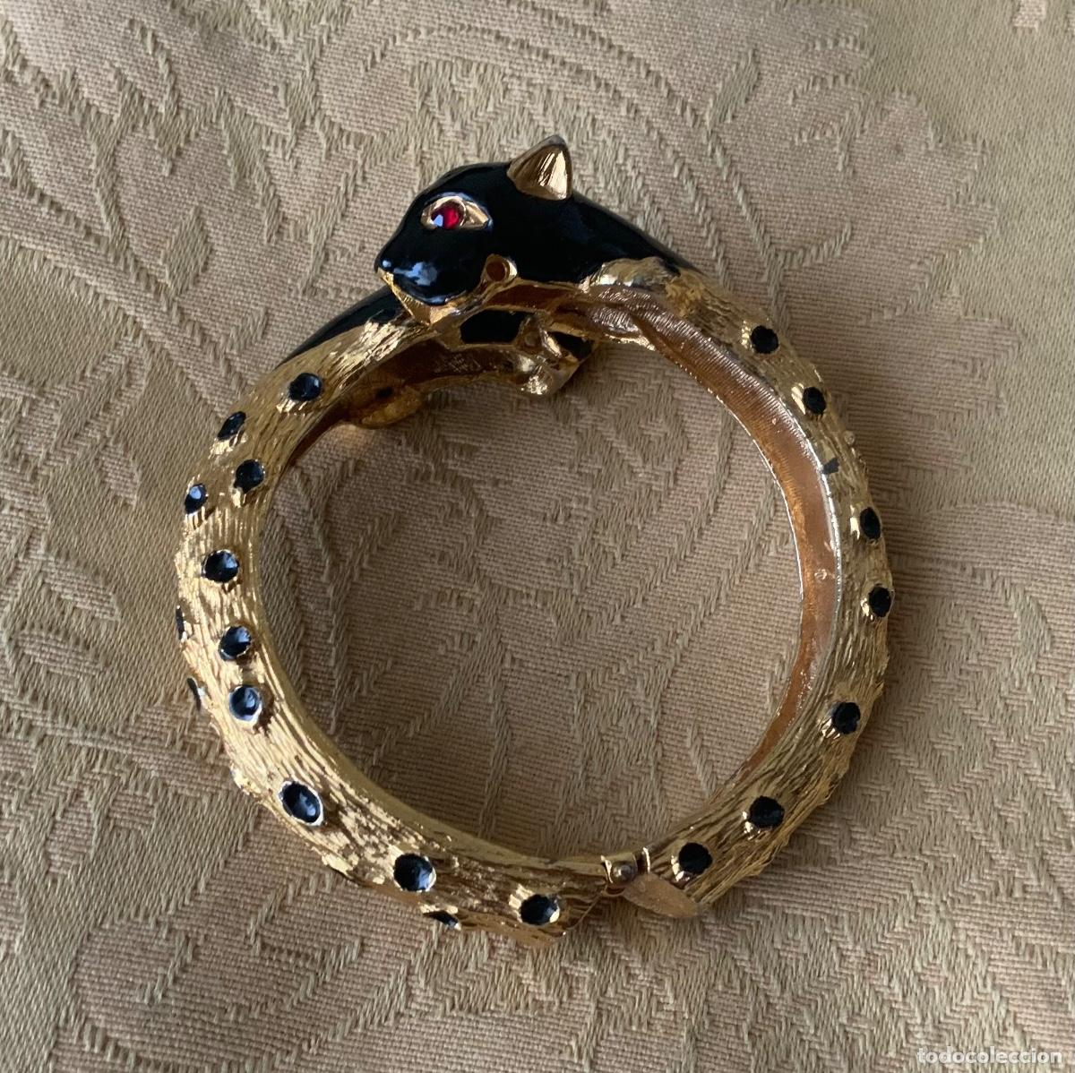 Vintage: PULSERA PANTERAS A&Ntilde;OS 70 - Foto 12