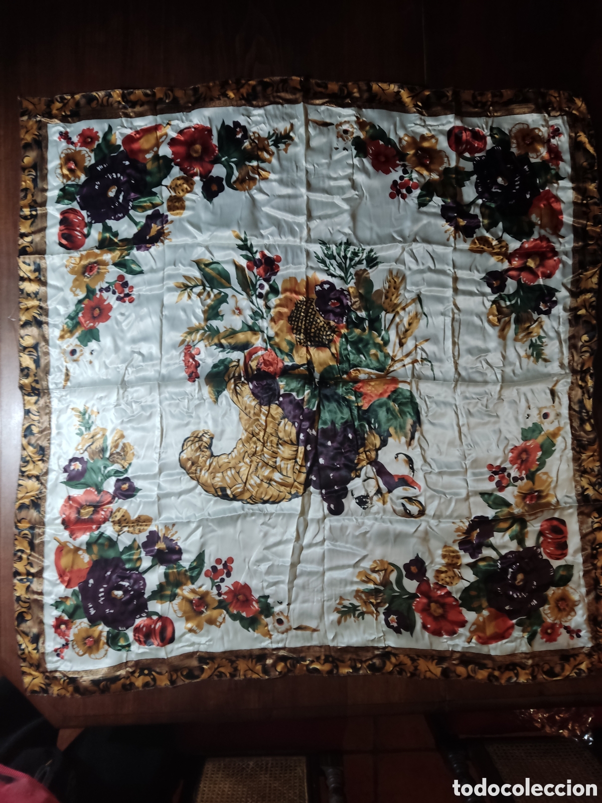 Vintage: Pa&ntilde;ueleta 96x 96 cm en su caja - Foto 2