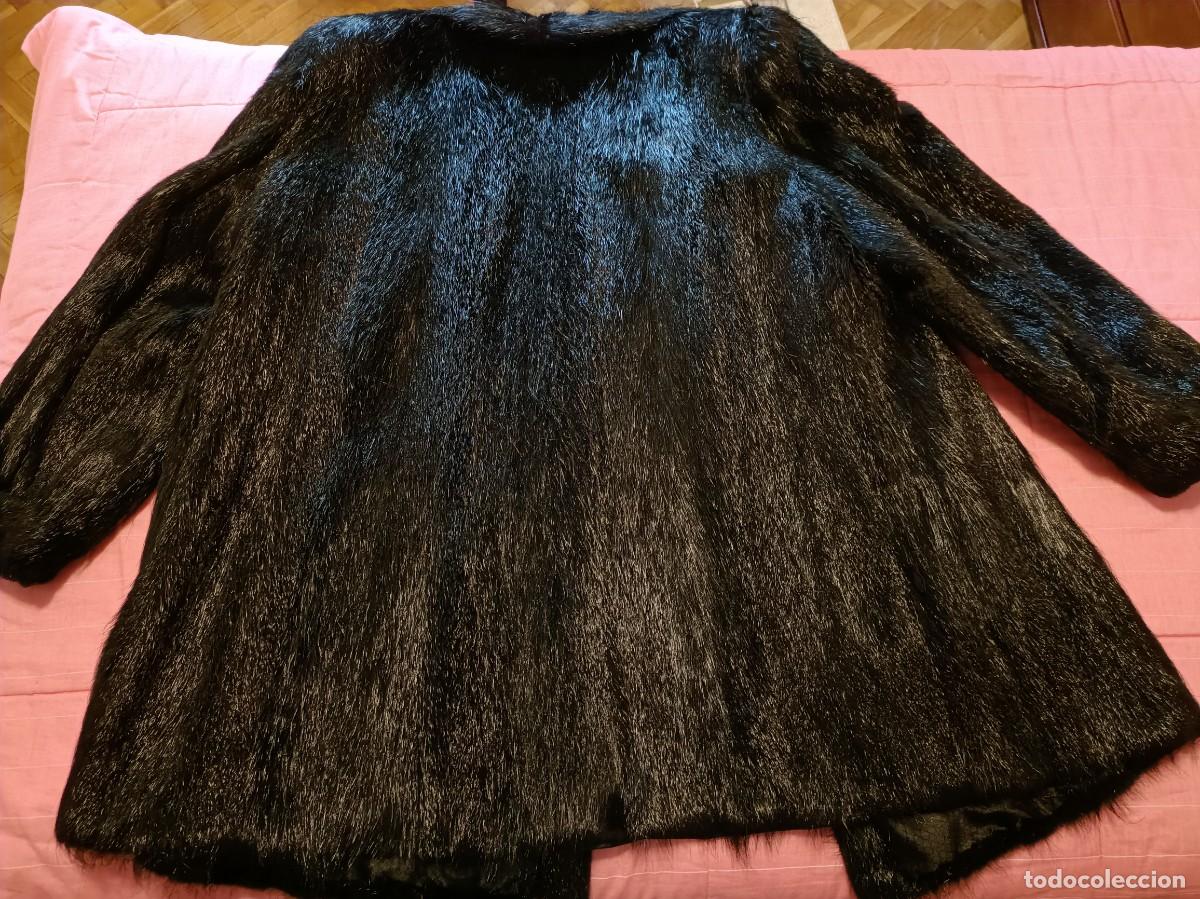 Vintage: Chaquet&oacute;n de piel aut&eacute;ntico de nutria - Foto 2