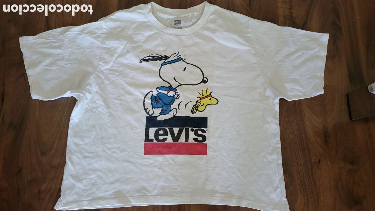 Vintage: CAMISETA LEVIS MUJER SNOOPY - Foto 2