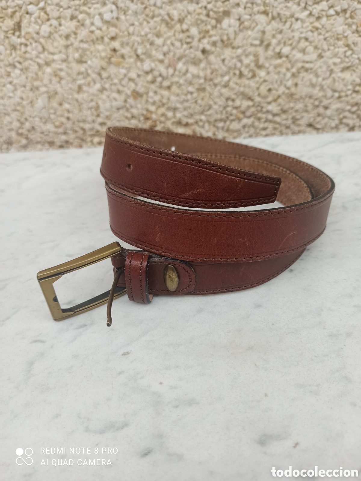 Vintage: Cintur&oacute;n de piel - Foto 1