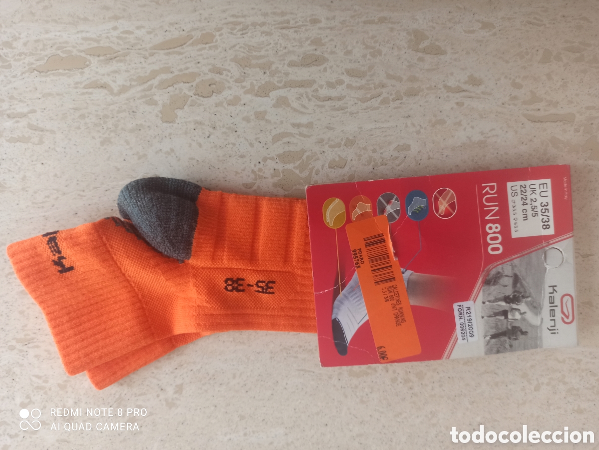 Vintage: 9 pates de calcetines de deporte - Foto 2