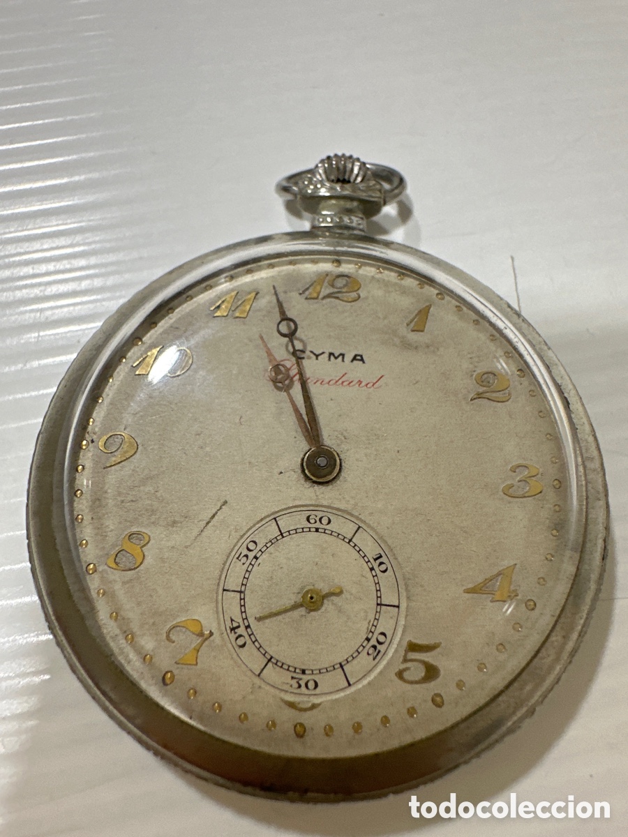 Vintage: RELOJ BOLSILLO CYMA - Foto 1