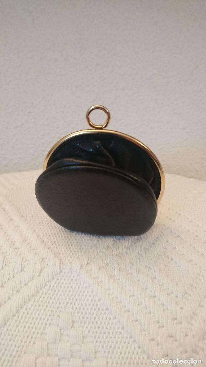 Vintage: Monedero de piel, antiguo - Foto 4