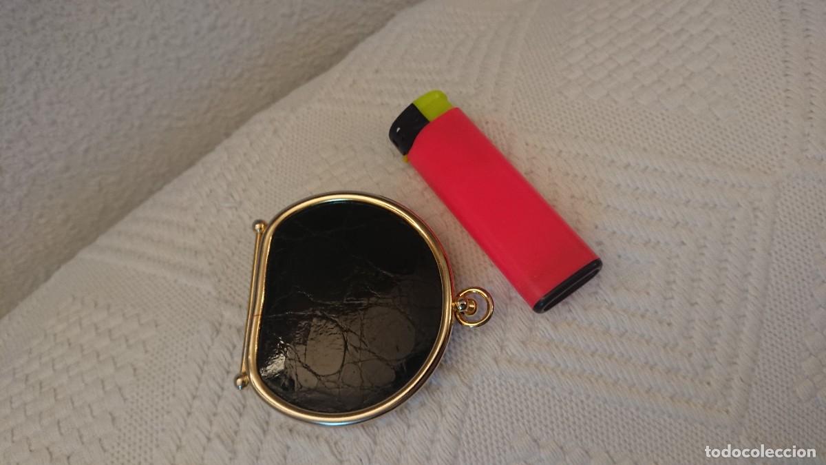 Vintage: Monedero de piel, antiguo - Foto 8