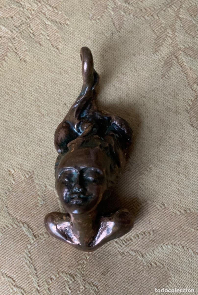 Vintage: COLGANTE ESCULTURA DE BRONCE - Foto 3