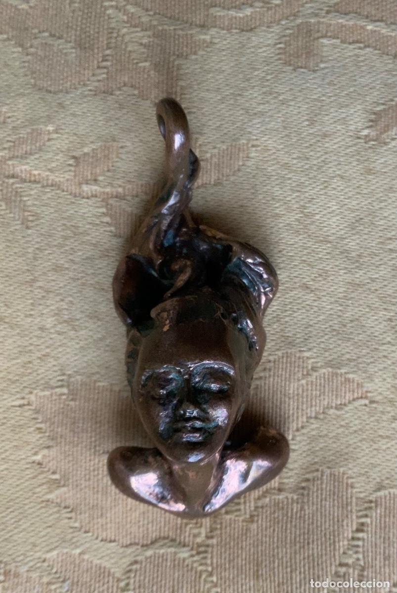 Vintage: COLGANTE ESCULTURA DE BRONCE - Foto 5