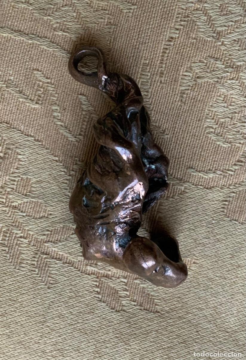 Vintage: COLGANTE ESCULTURA DE BRONCE - Foto 7
