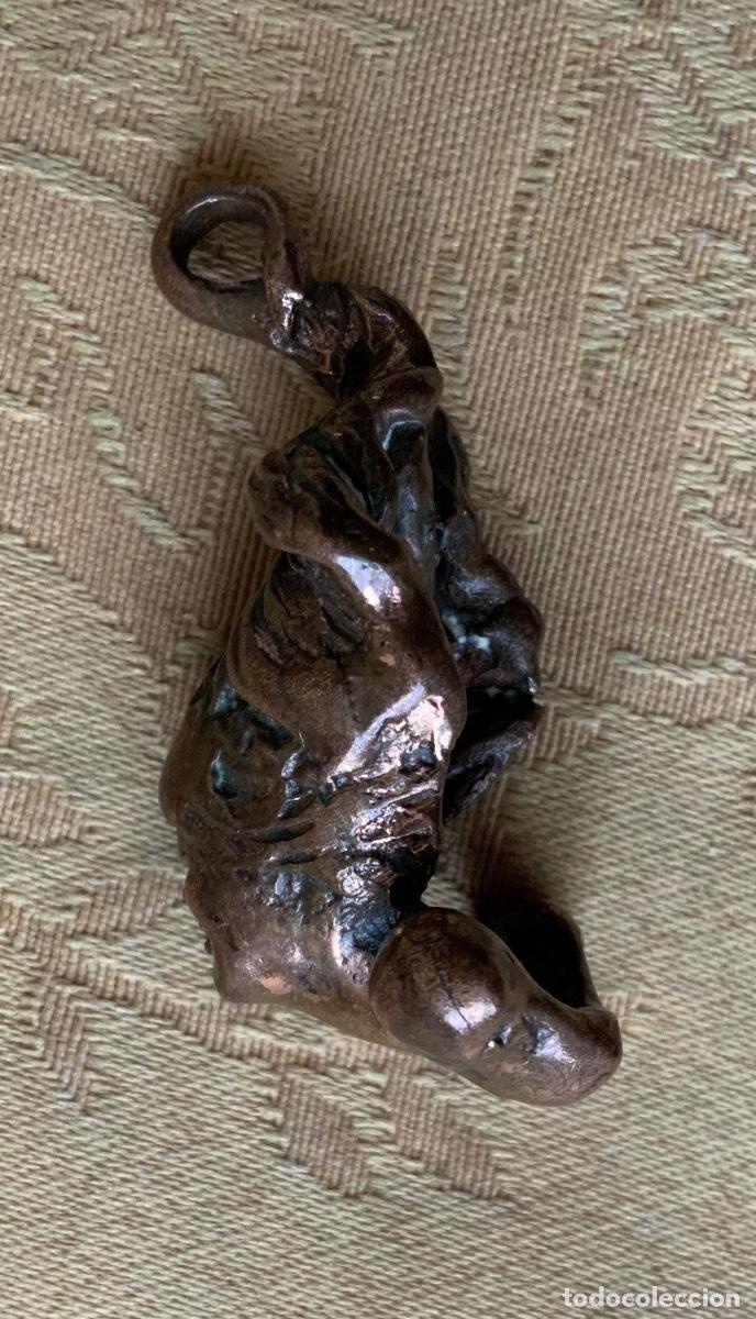 Vintage: COLGANTE ESCULTURA DE BRONCE - Foto 8