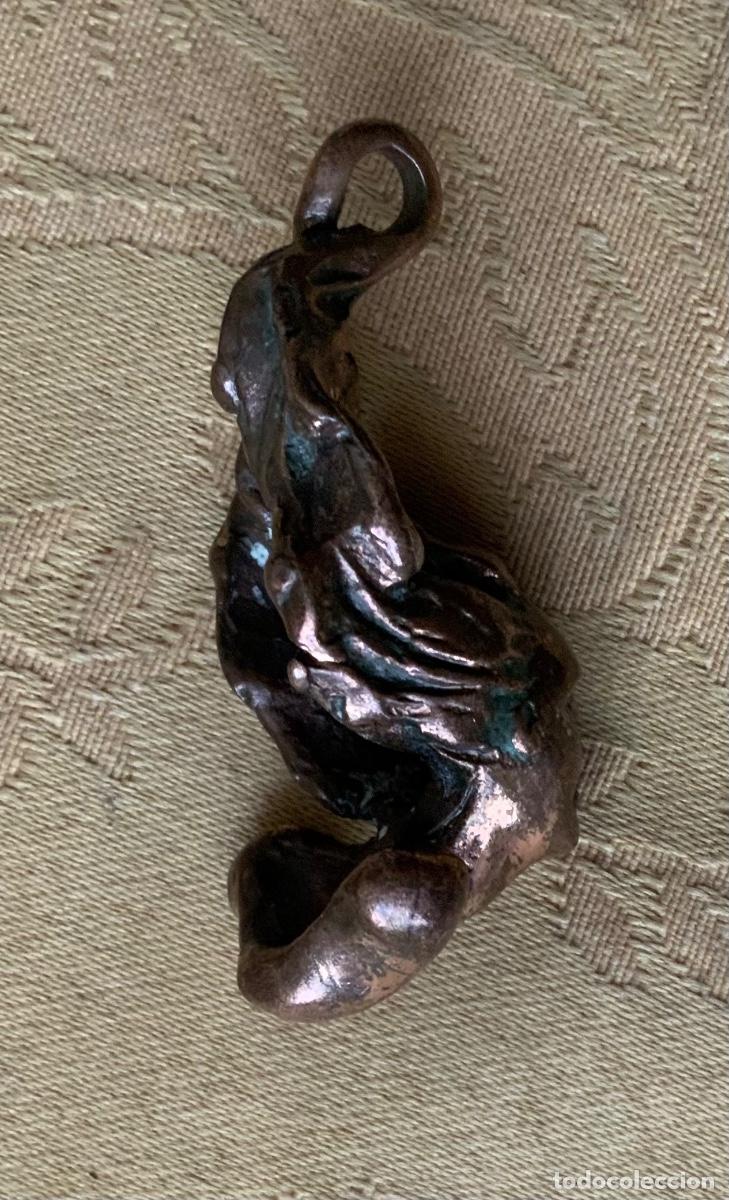 Vintage: COLGANTE ESCULTURA DE BRONCE - Foto 9