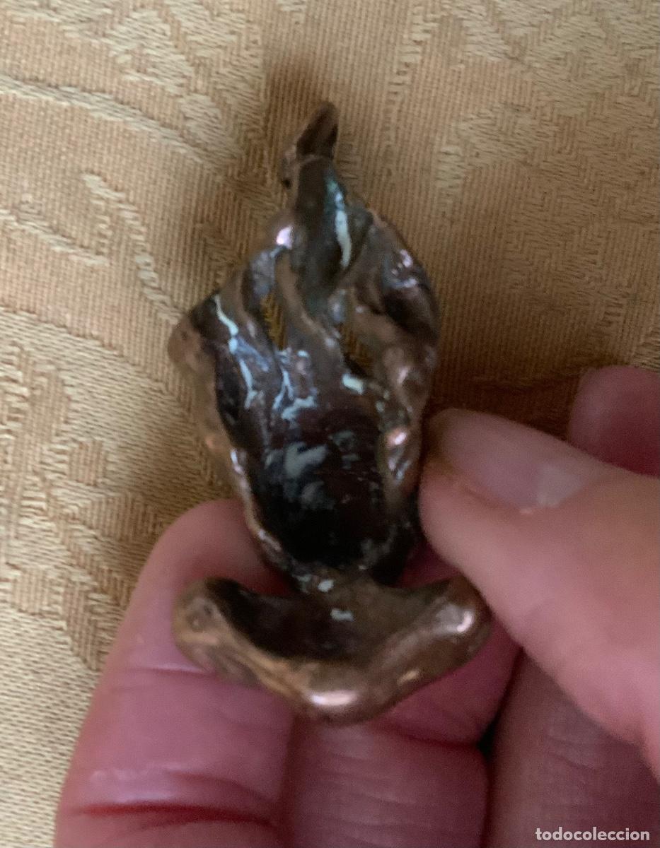 Vintage: COLGANTE ESCULTURA DE BRONCE - Foto 10