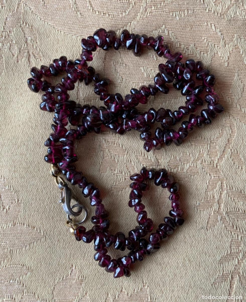 Vintage: COLLAR GRANATES NATURALES REP CHECA - Foto 3