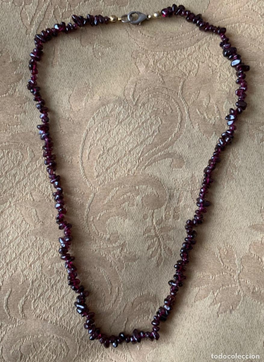 Vintage: COLLAR GRANATES NATURALES REP CHECA - Foto 4