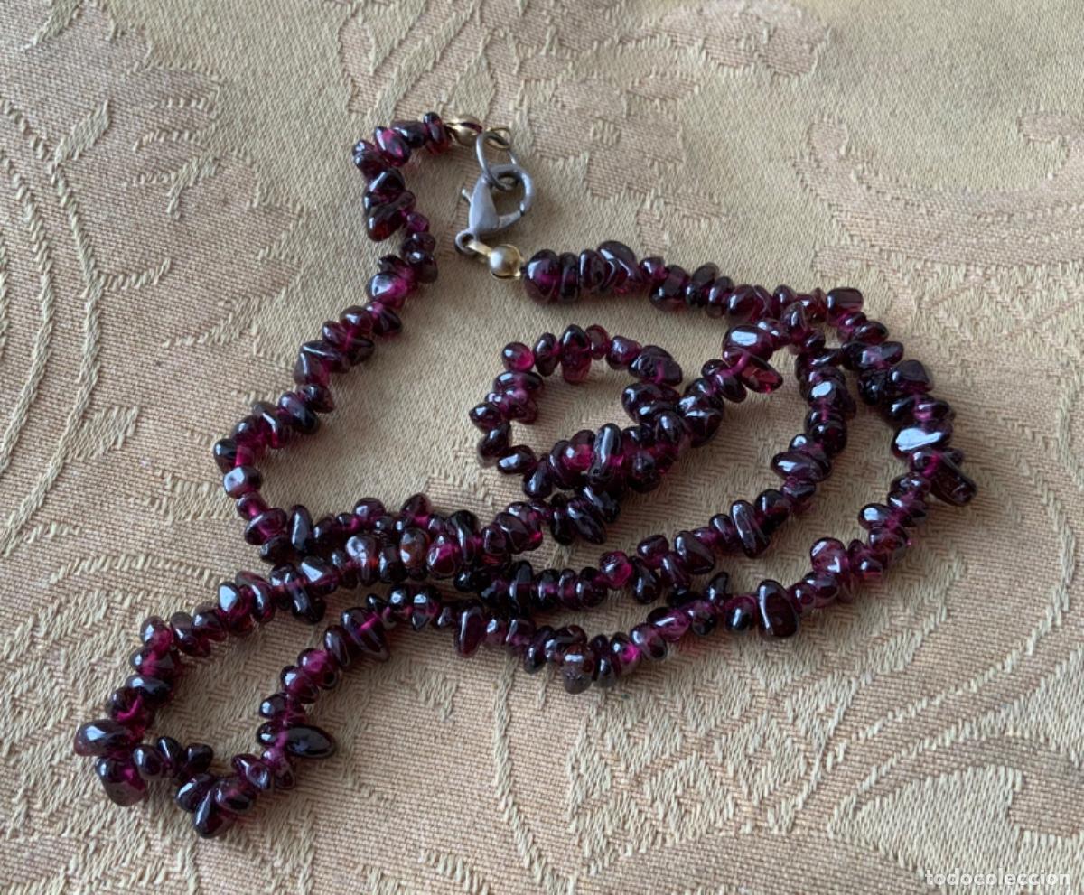 Vintage: COLLAR GRANATES NATURALES REP CHECA - Foto 6