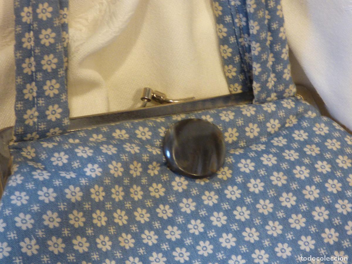 Vintage: Bolso tela,vintage. - Foto 2