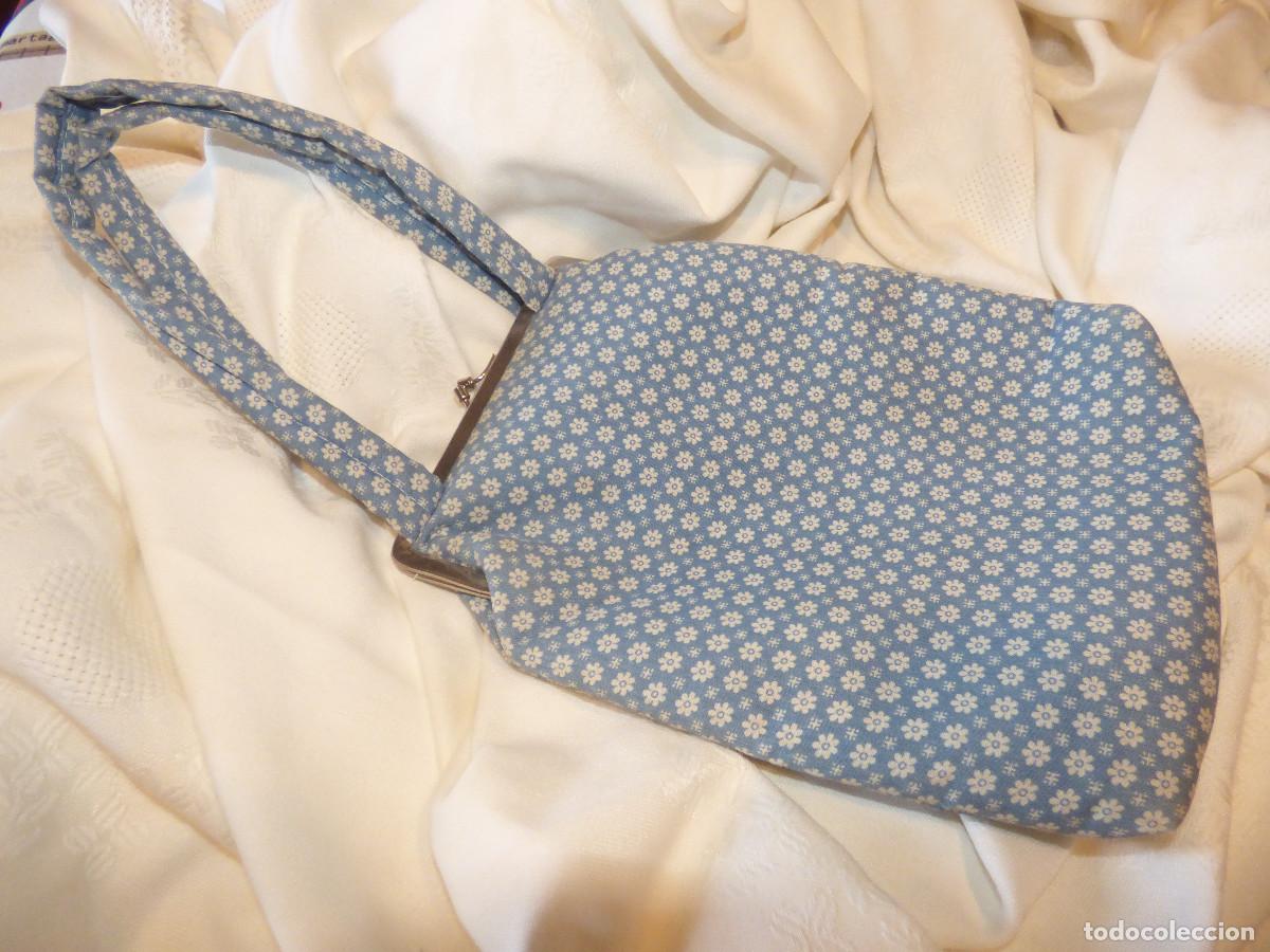Vintage: Bolso tela,vintage. - Foto 4