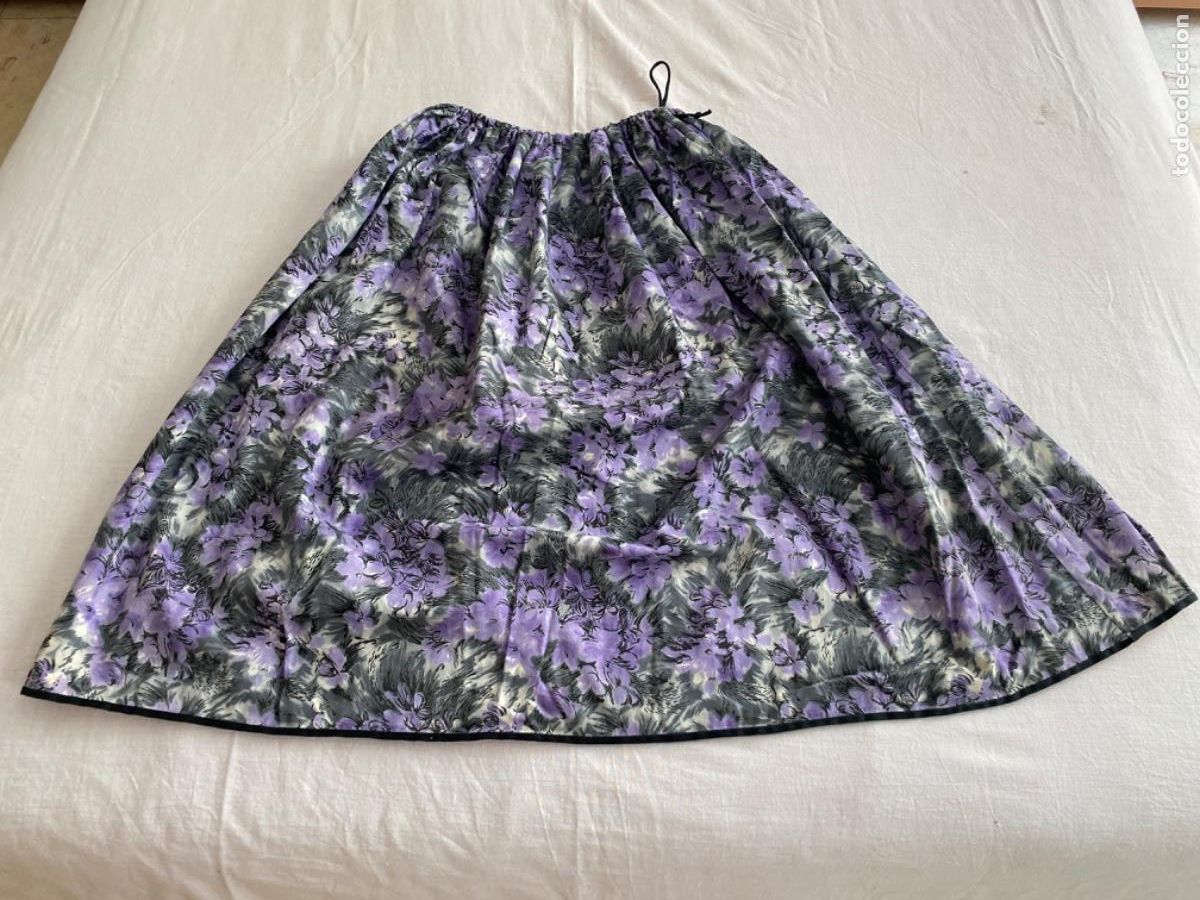 Vintage: FALDA ANTIGUA PARA LA DANZA JIJONENCA. - Foto 1