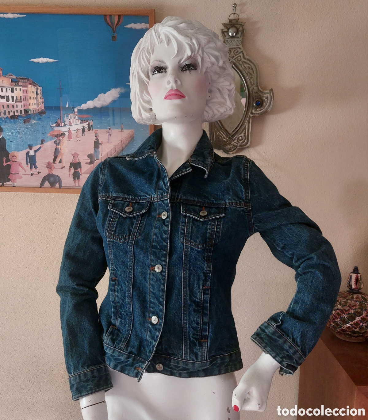 Vintage: Chaqueta cazadora vaquera denim co - Foto 2