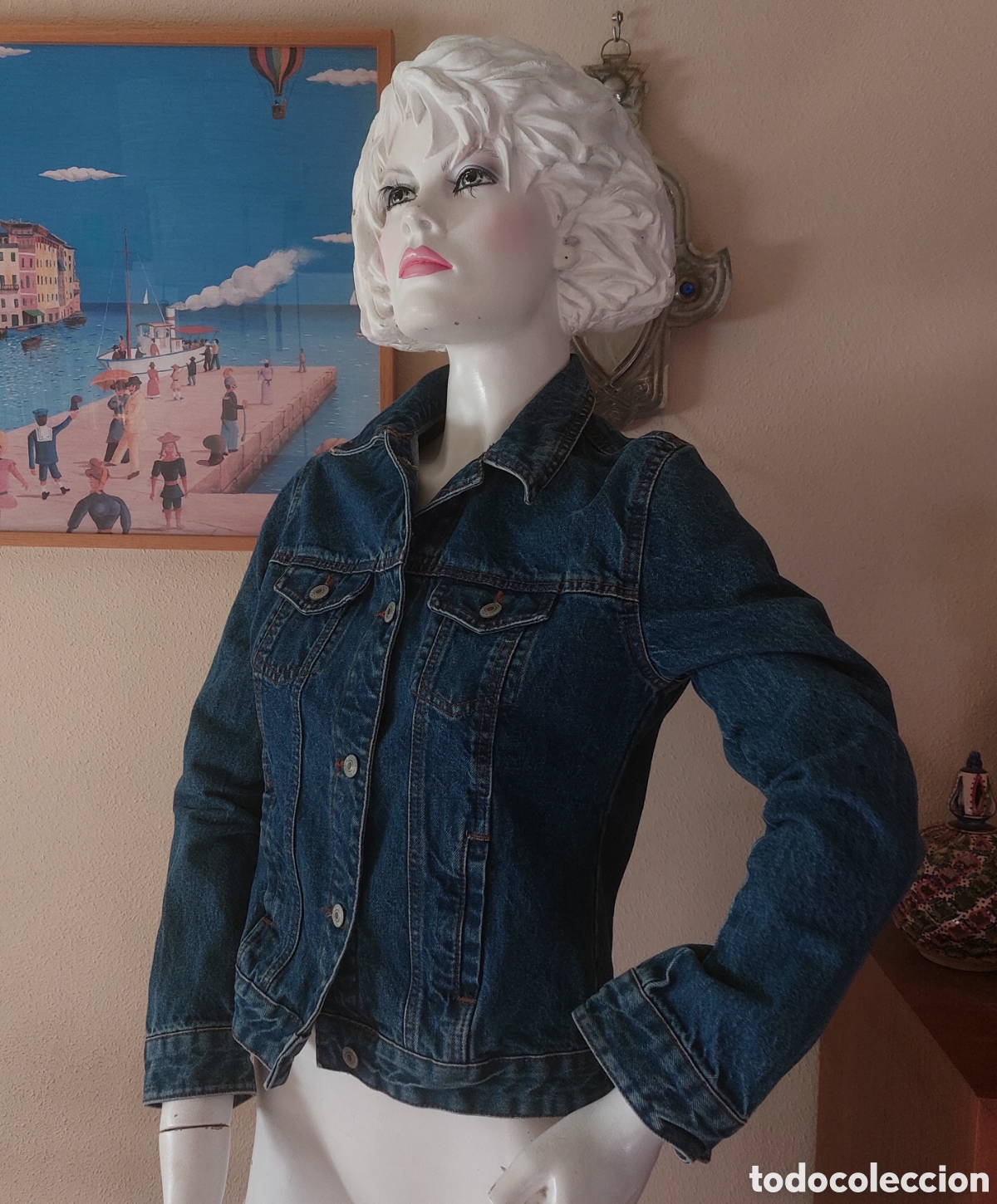 Vintage: Chaqueta cazadora vaquera denim co - Foto 3