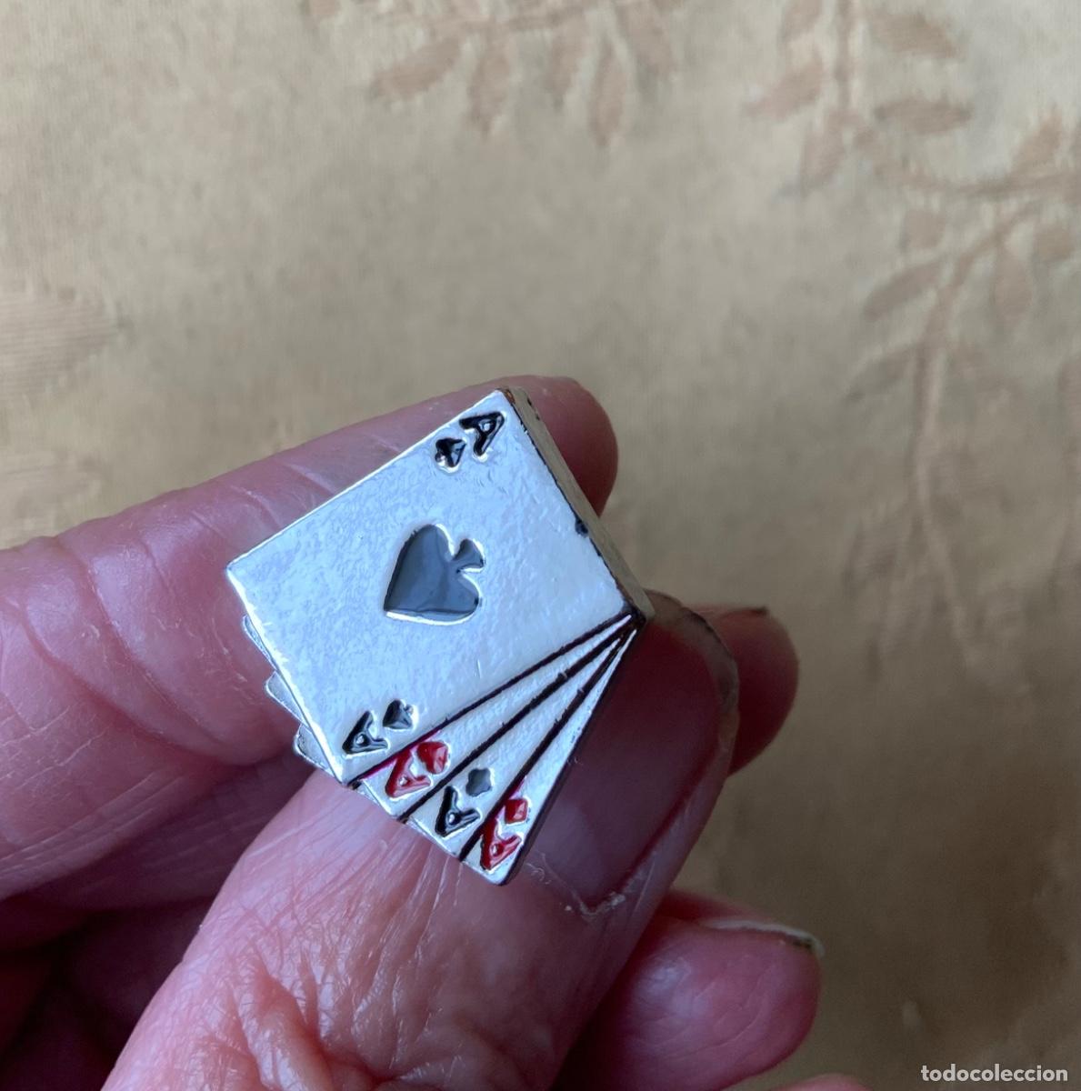Vintage: GEMELOS VINTAGE POKER DE ASES - Foto 3