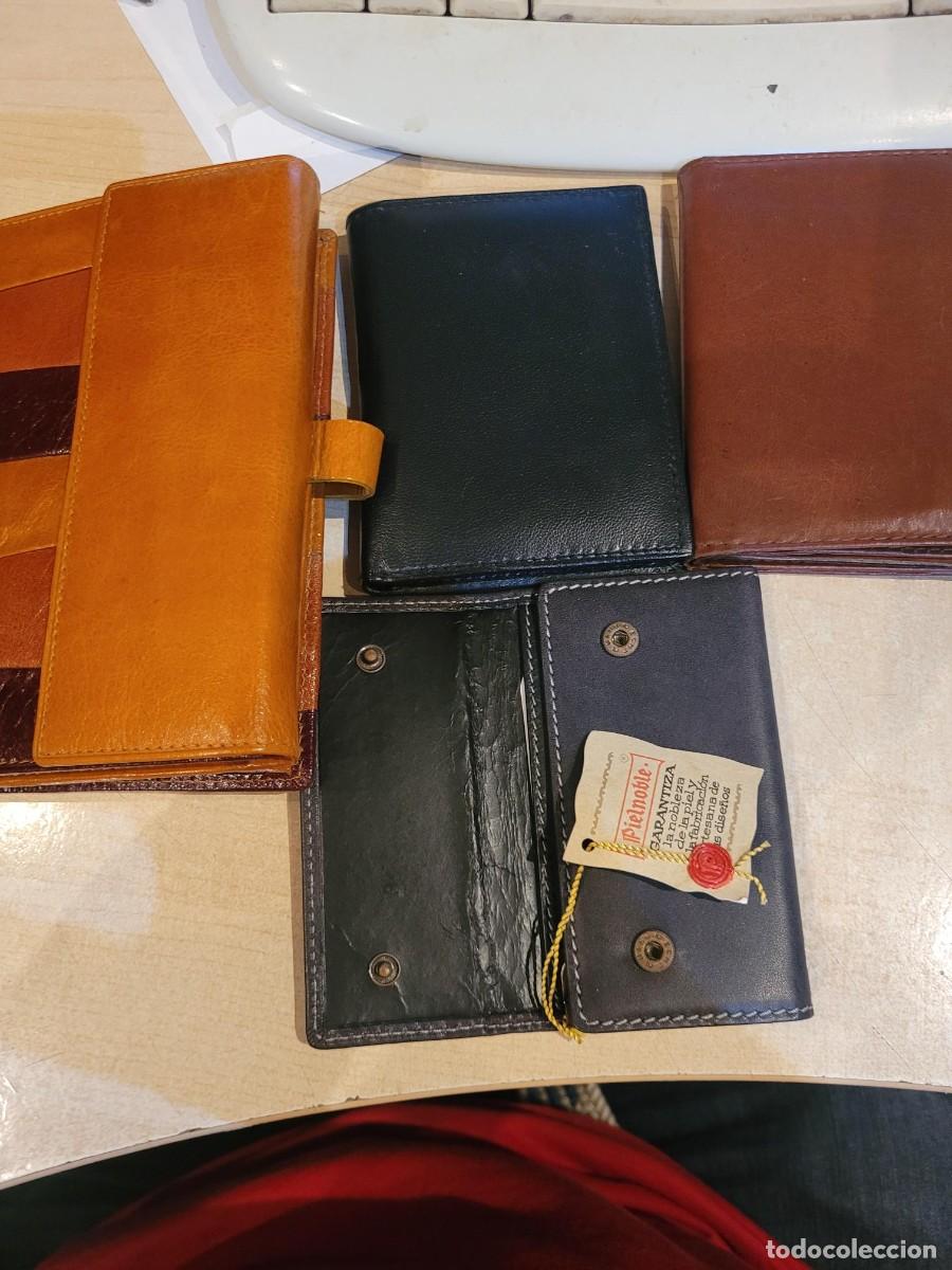 Vintage: Set de 4 carteras billeteras llaves NUEVAS - Foto 1