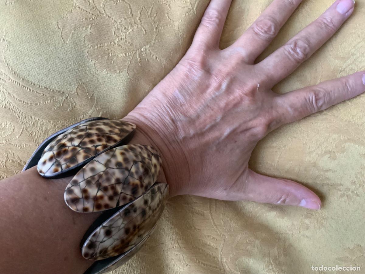 Vintage: PULSERA BRAZALETE DE CONCHAS - Foto 11
