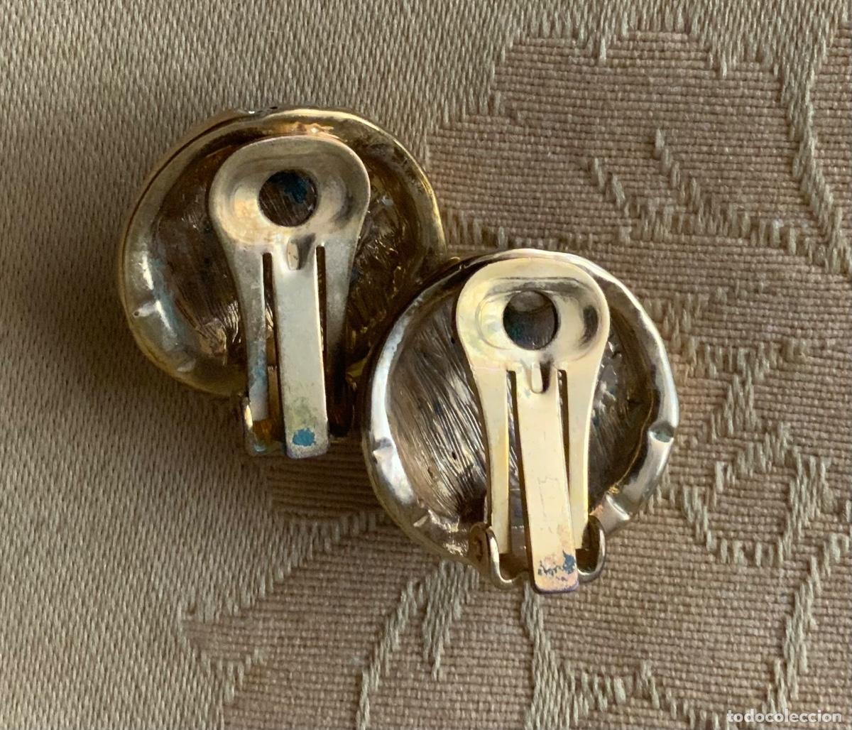 Vintage: PENDIENTES A&Ntilde;OS 80 PEDRERIA - Foto 14