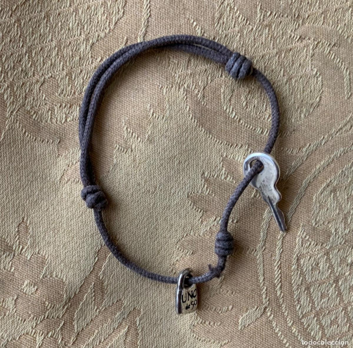 Vintage: PULSERA LLAVE Y CANDADO UNO DE 50 - Foto 2