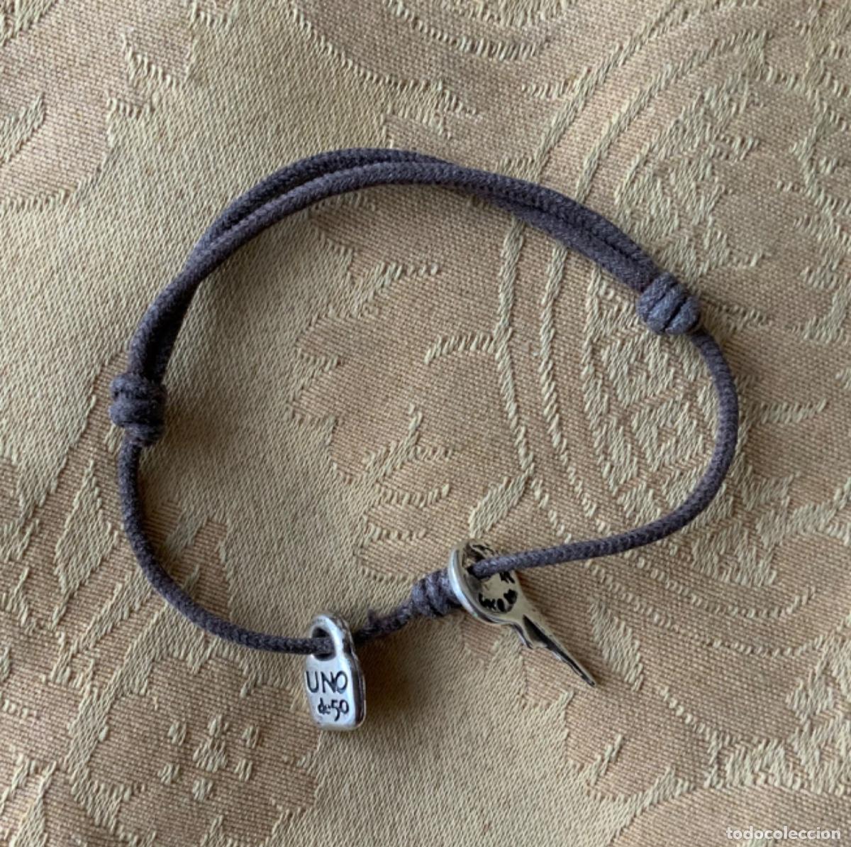 Vintage: PULSERA LLAVE Y CANDADO UNO DE 50 - Foto 4