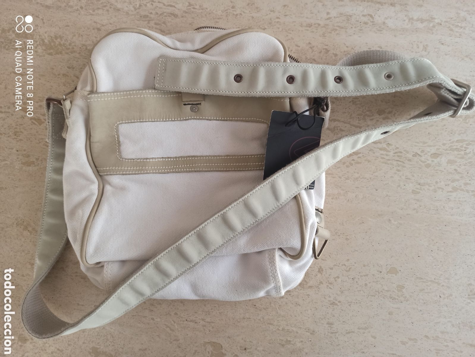 Vintage: Bolso Energie de piel y algod&oacute;n - Foto 8