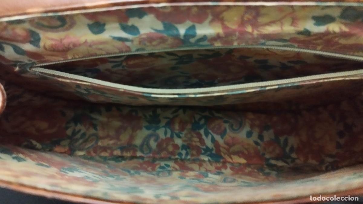 Vintage: Bolso piel de cocodrilo - Foto 5