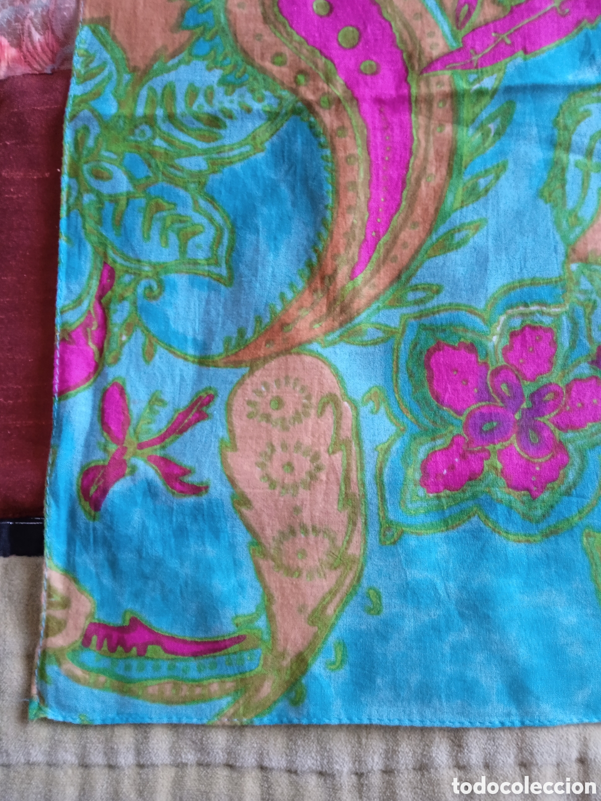 Vintage: Pa&ntilde;uelo multicolor de Mujer - Foto 2