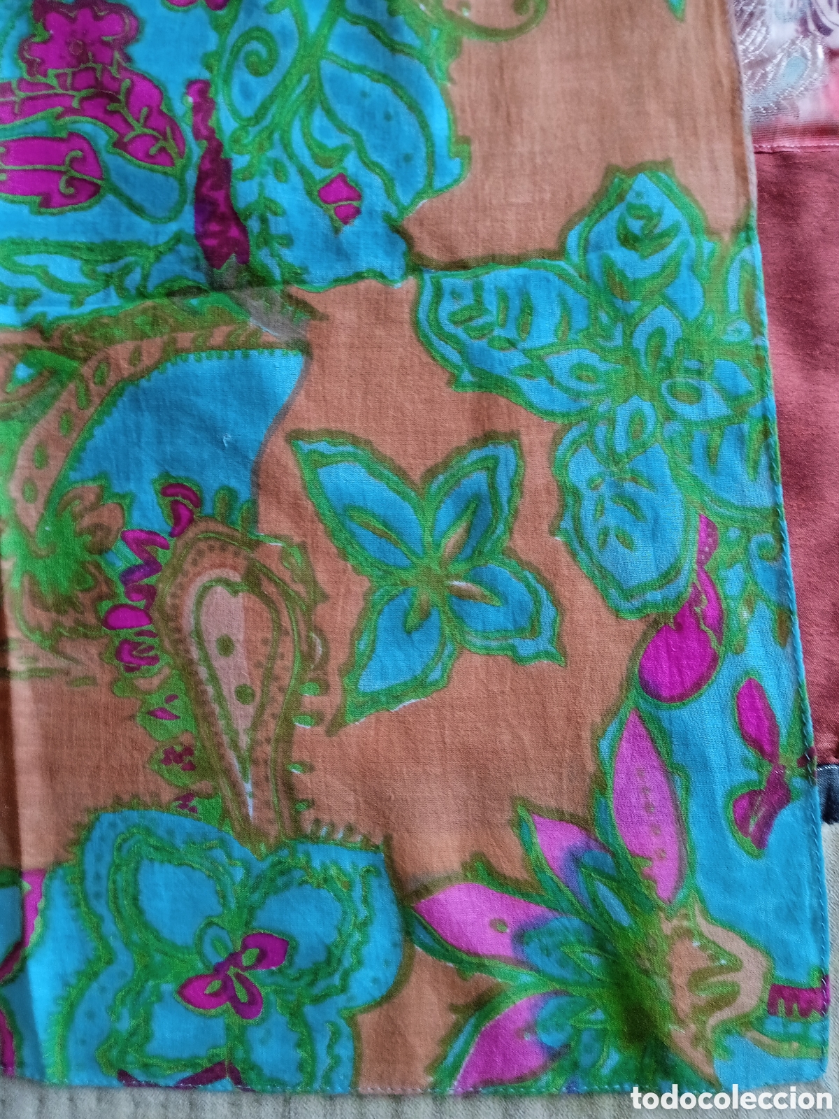 Vintage: Pa&ntilde;uelo multicolor de Mujer - Foto 7
