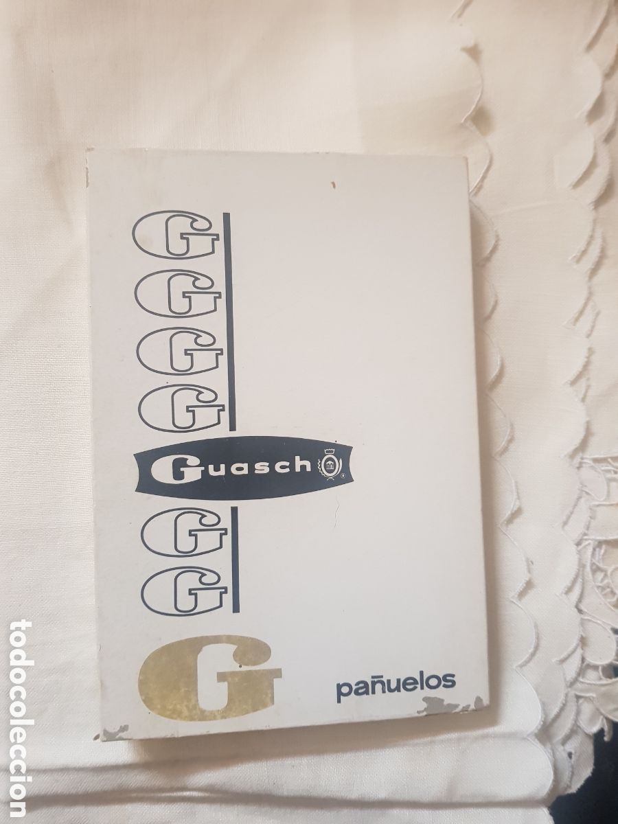 Vintage: Pa&ntilde;uelos guasch 6 piezas hombre algodon - Foto 5