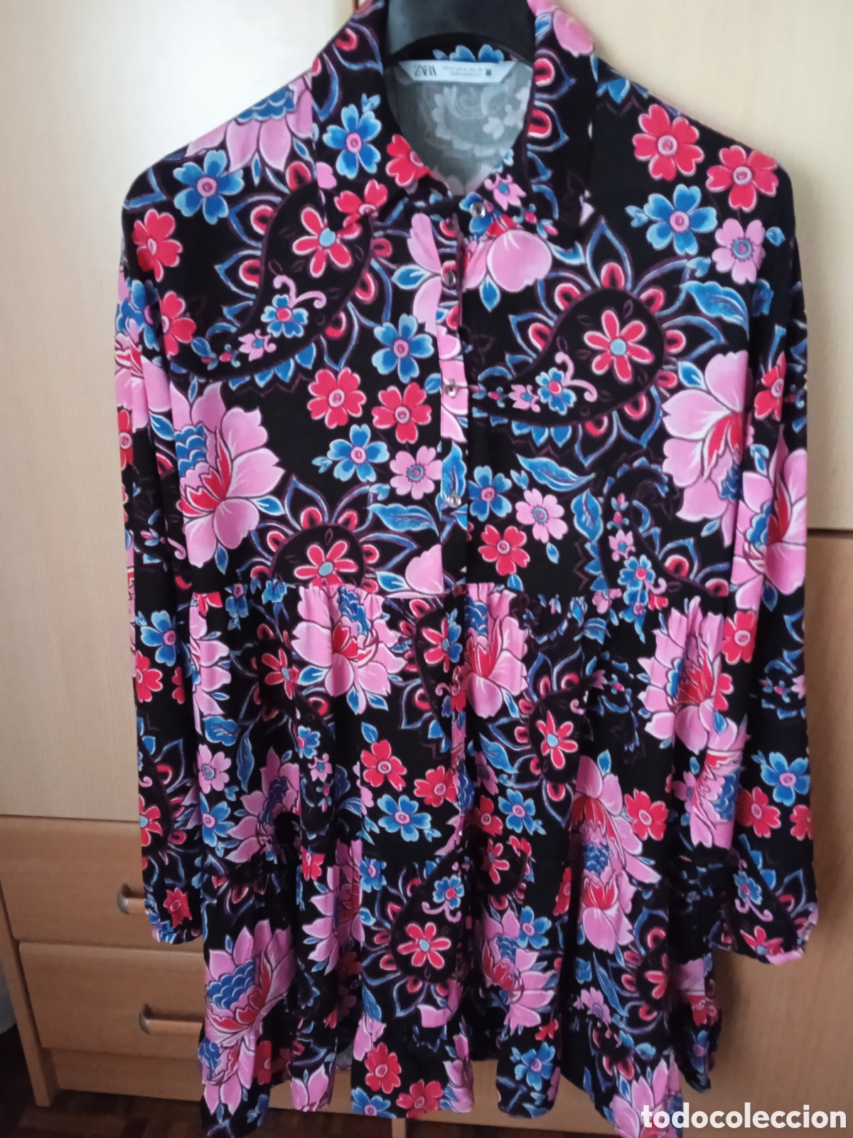 Vintage: Camisola flores de Zara - Foto 2