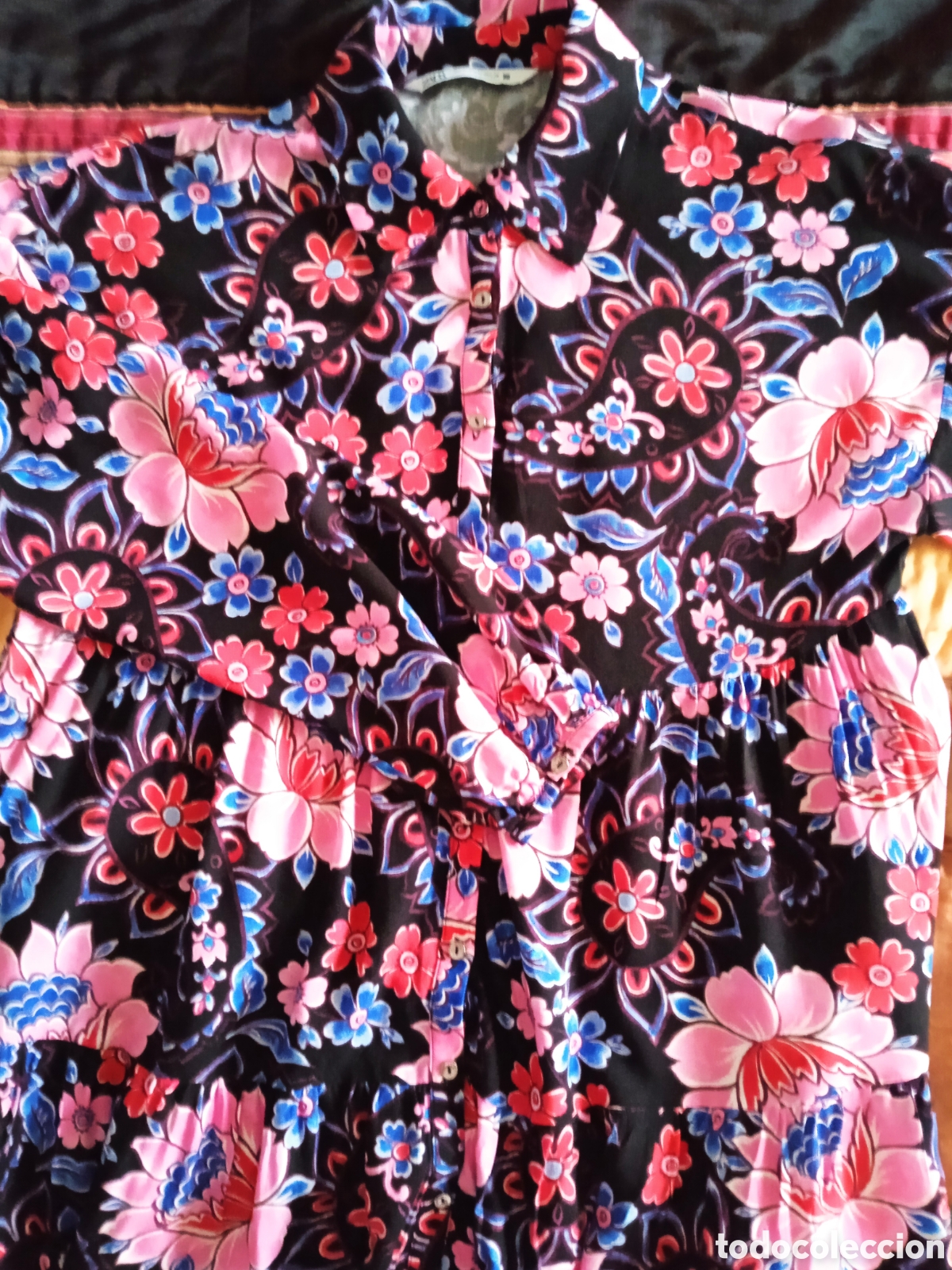 Vintage: Camisola flores de Zara - Foto 6