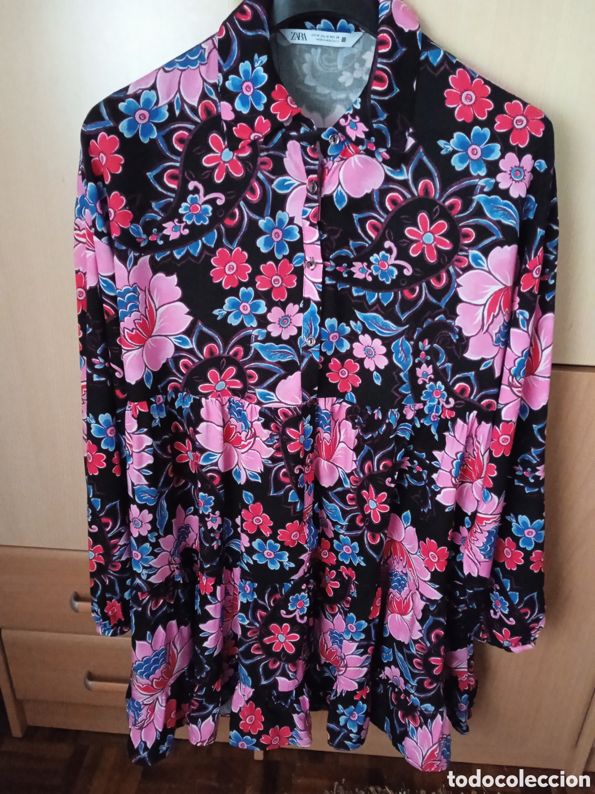 Vintage: Camisola flores de Zara - Foto 1