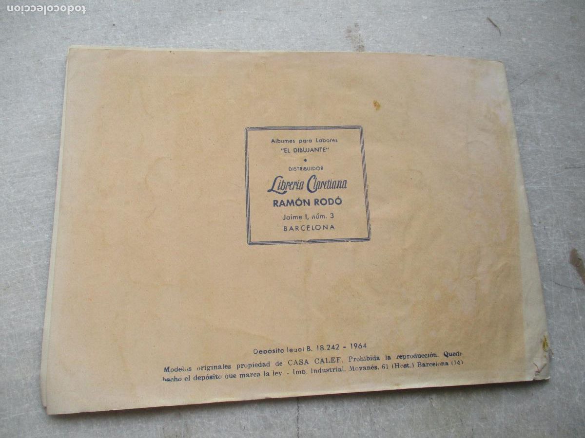 Vintage: MONOGRAMAS PARA PA&Ntilde;UELOS Y LENCER&Iacute;A- 1964 - Foto 5