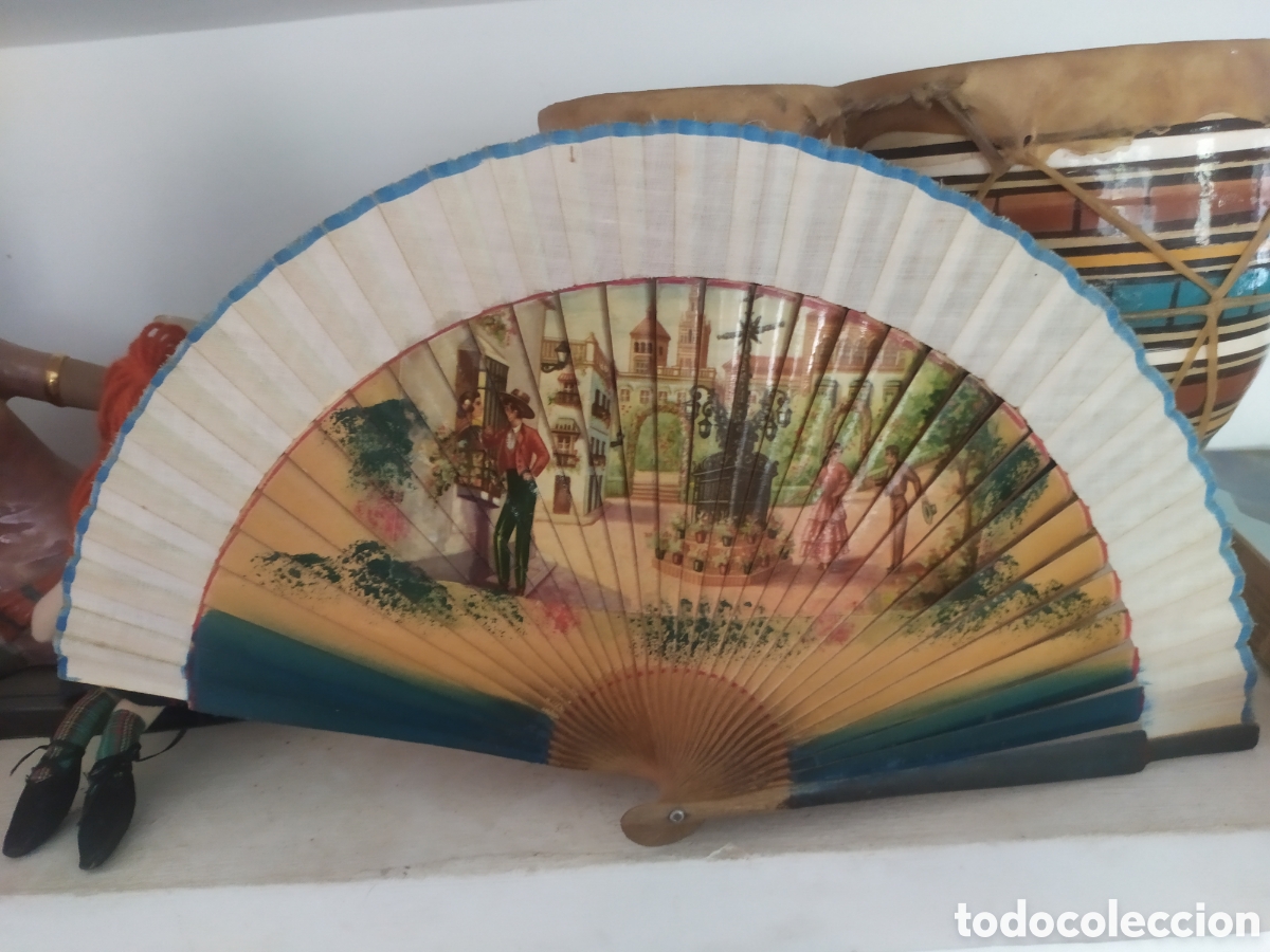 Vintage: Colecci&oacute;n abanicos antiguos - Foto 2