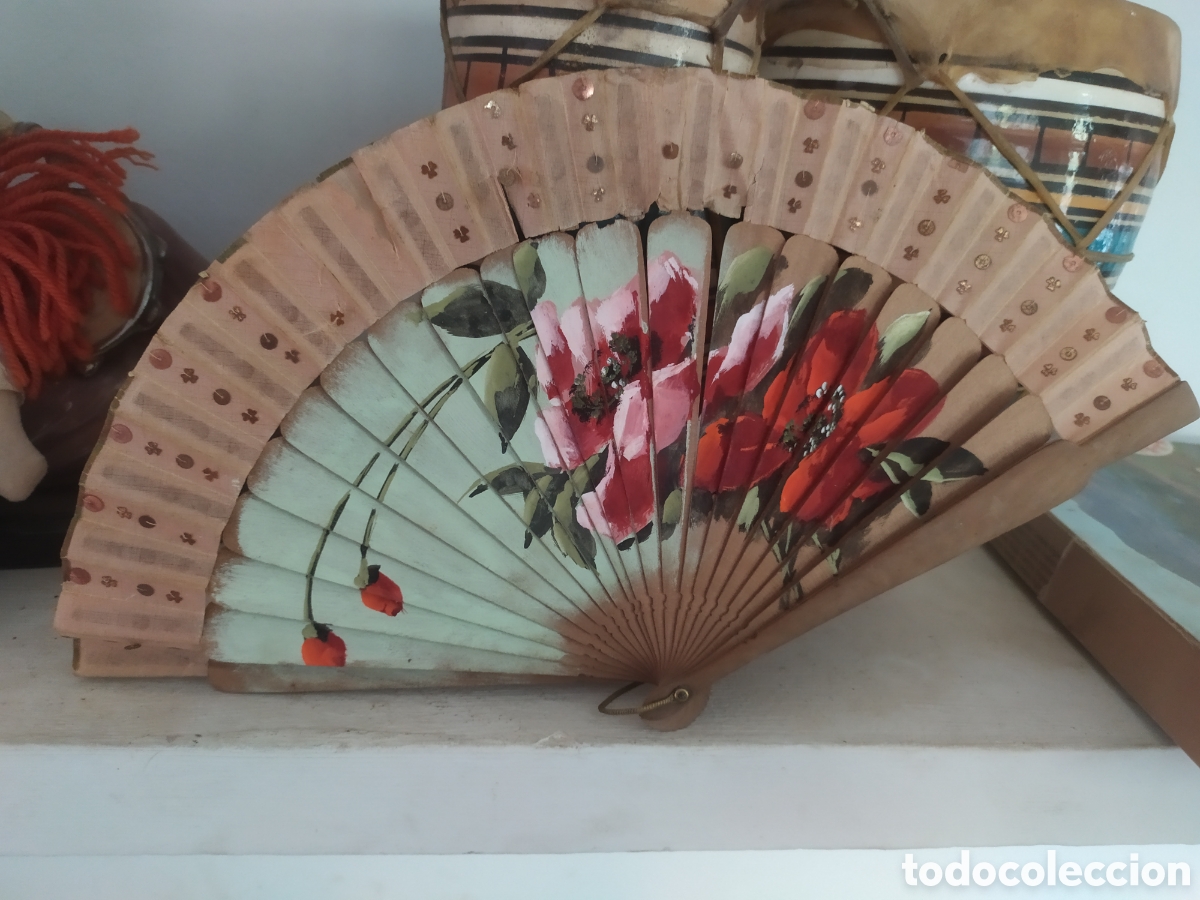 Vintage: Colecci&oacute;n abanicos antiguos - Foto 1