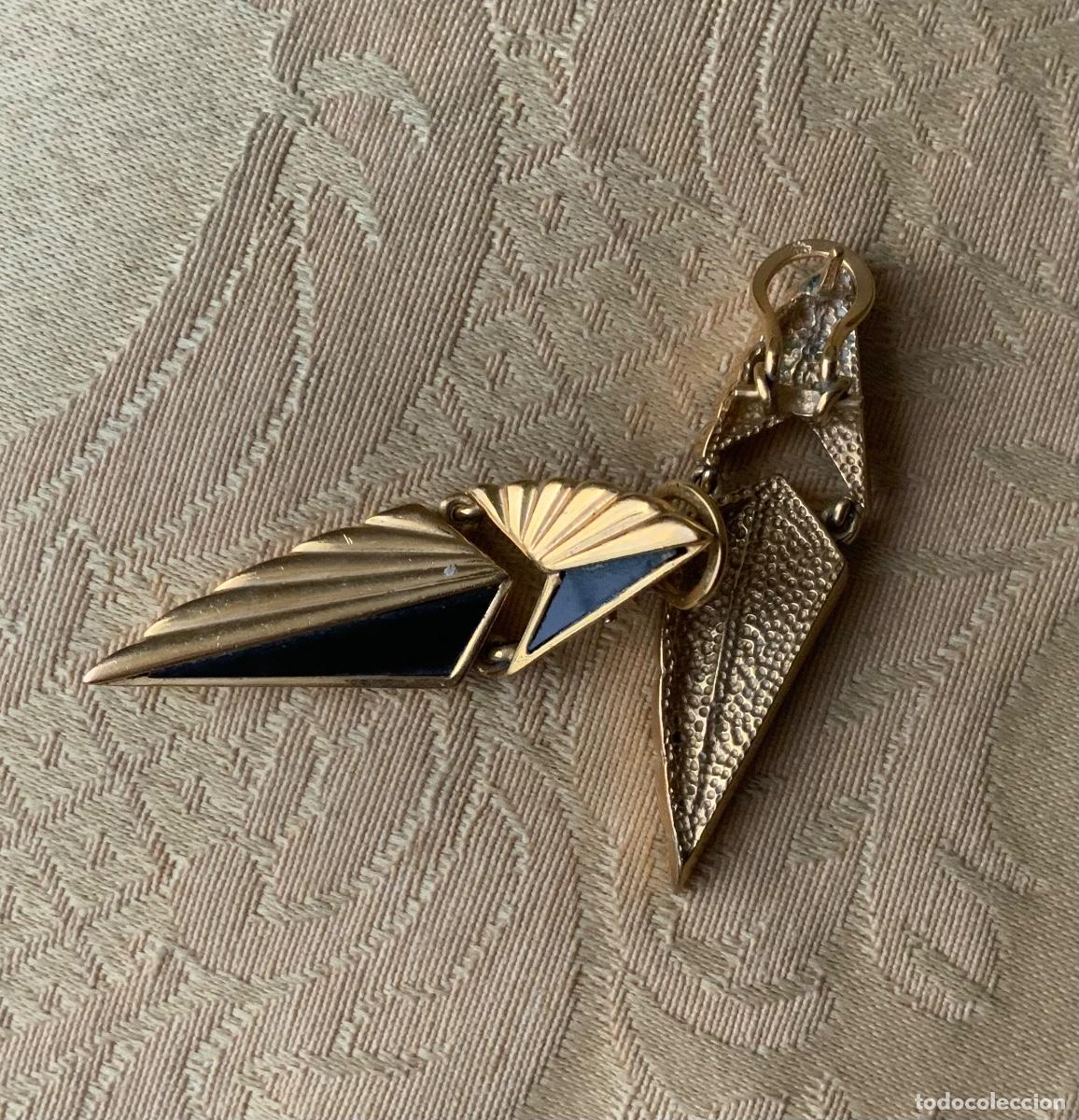 Vintage: PENDIENTES A&Ntilde;OS 70, CIERRE OMEGA, - Foto 2