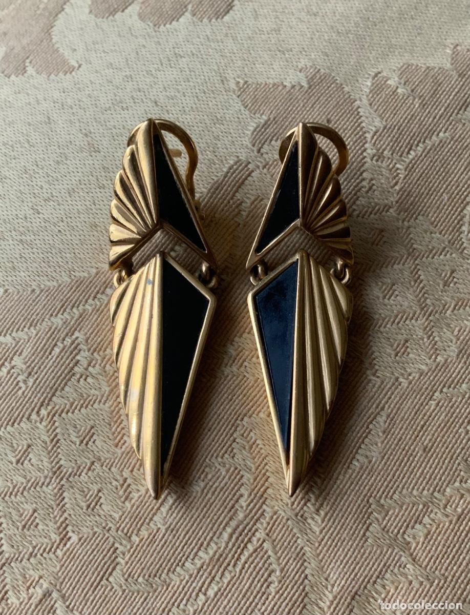 Vintage: PENDIENTES A&Ntilde;OS 70, CIERRE OMEGA, - Foto 6
