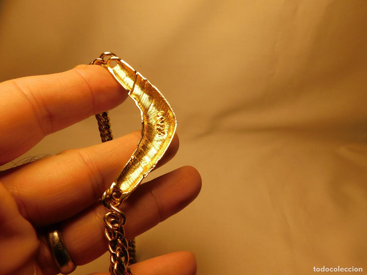 Vintage: Gargantilla Vintage dorada y strass - Foto 5