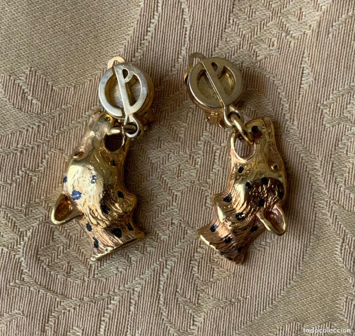 Vintage: PENDIENTES VINTAGE PANTERAS CP - Foto 9