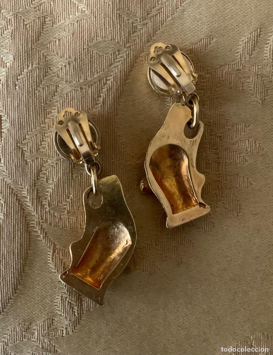 Vintage: PENDIENTES VINTAGE PANTERAS CP - Foto 10