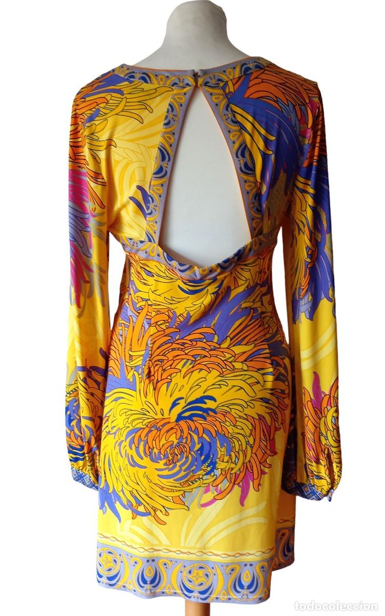 Vintage: Vestido amarillo Halle Bob - Foto 2