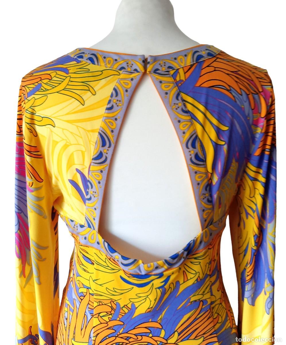 Vintage: Vestido amarillo Halle Bob - Foto 3