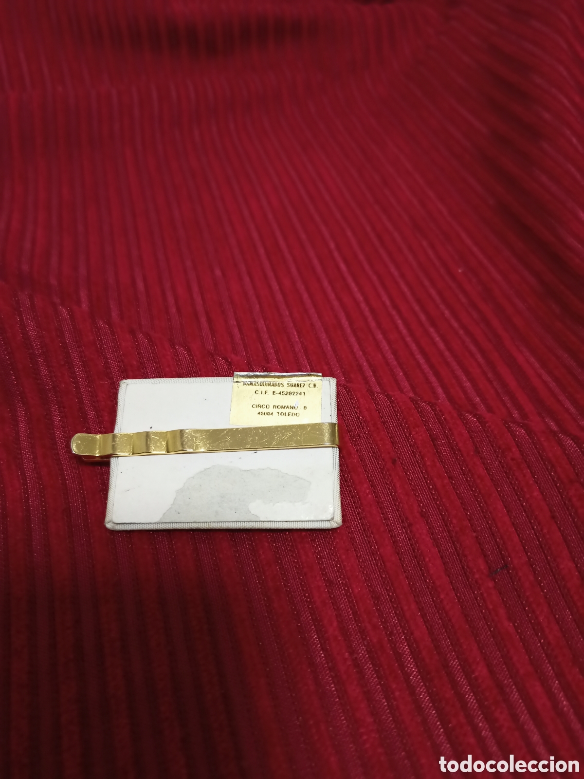 Vintage: Pasador de corbata damasquinado. - Foto 2
