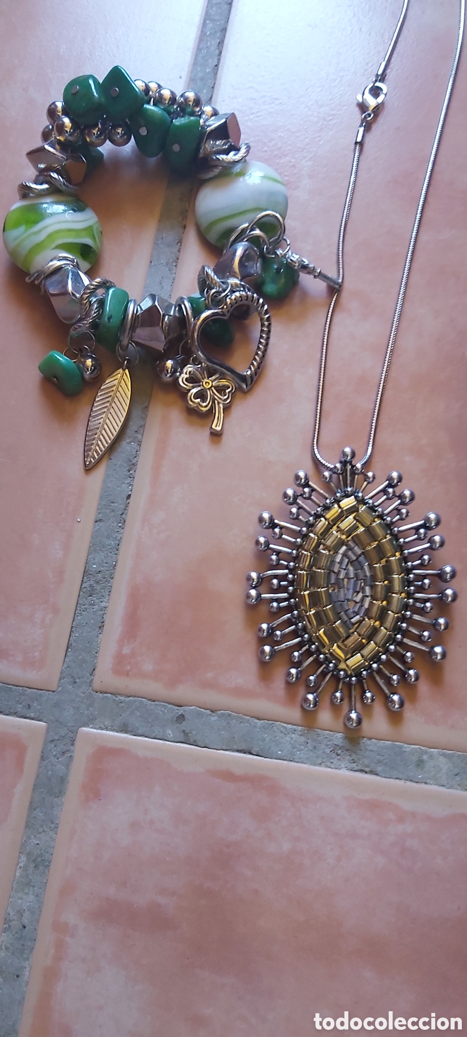 Vintage: Juego collar de Treska y pulsera - Foto 1