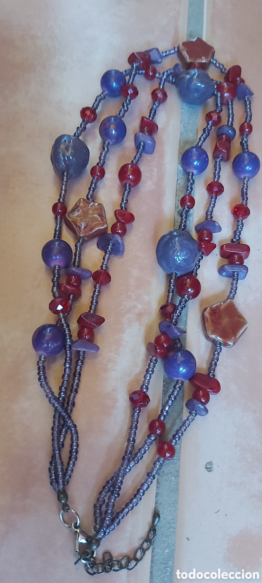 Vintage: Precioso collar con cer&aacute;mica - Foto 2